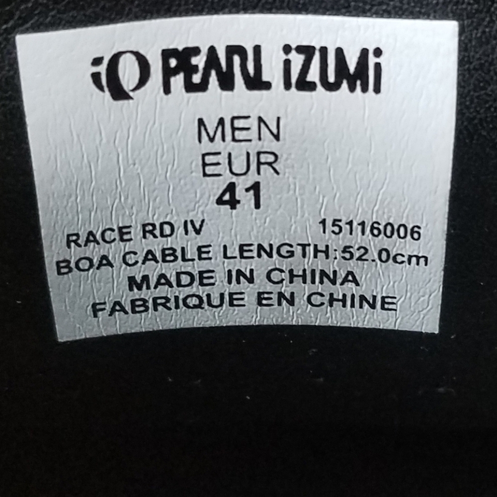 PEARL IZUMI Race RD IV Size (41 EU) Cycling Road Sneakers Shoes Carbon Triathlon - Picture 7 of 12